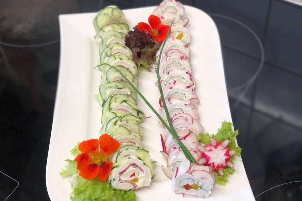 Gemüse-Sushi